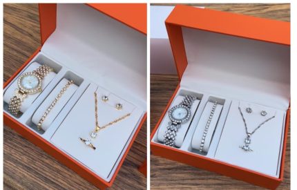 5in1 female wristwatch set