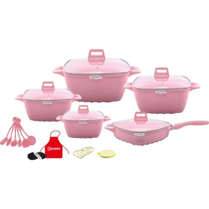 25pcs granite pot set