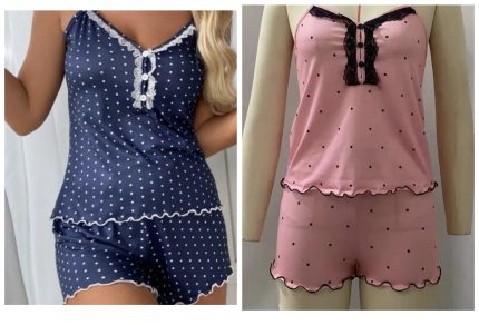 Polka dot nightie