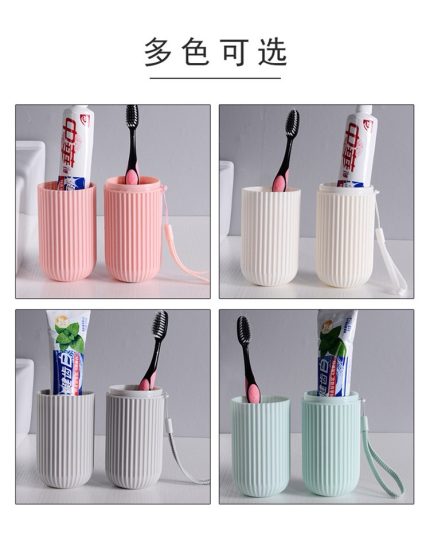 Toothpaste/brush holder