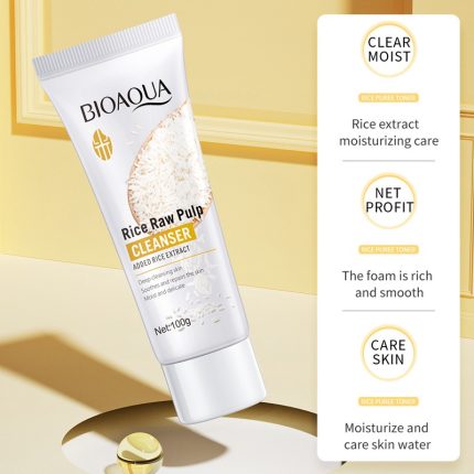 Rice raw cleanser