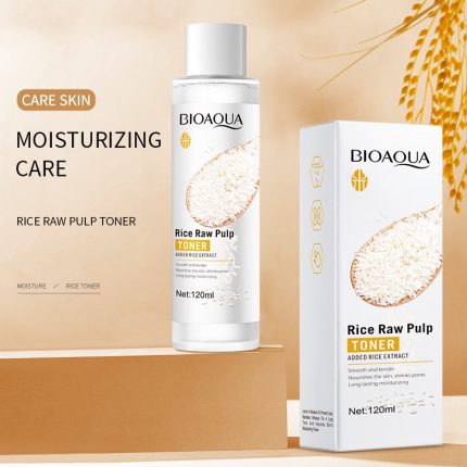 Rice raw pulp toner