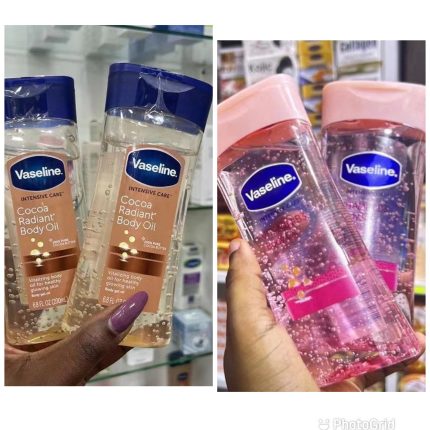 Vaseline body oil gel