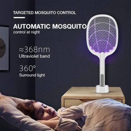 Rechargeable mosquito swatter