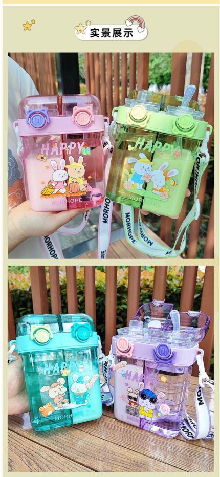 Happy partition waterbottle 750ml