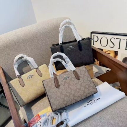 Coach boxed bag