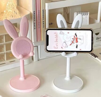 Rabbit phone stand